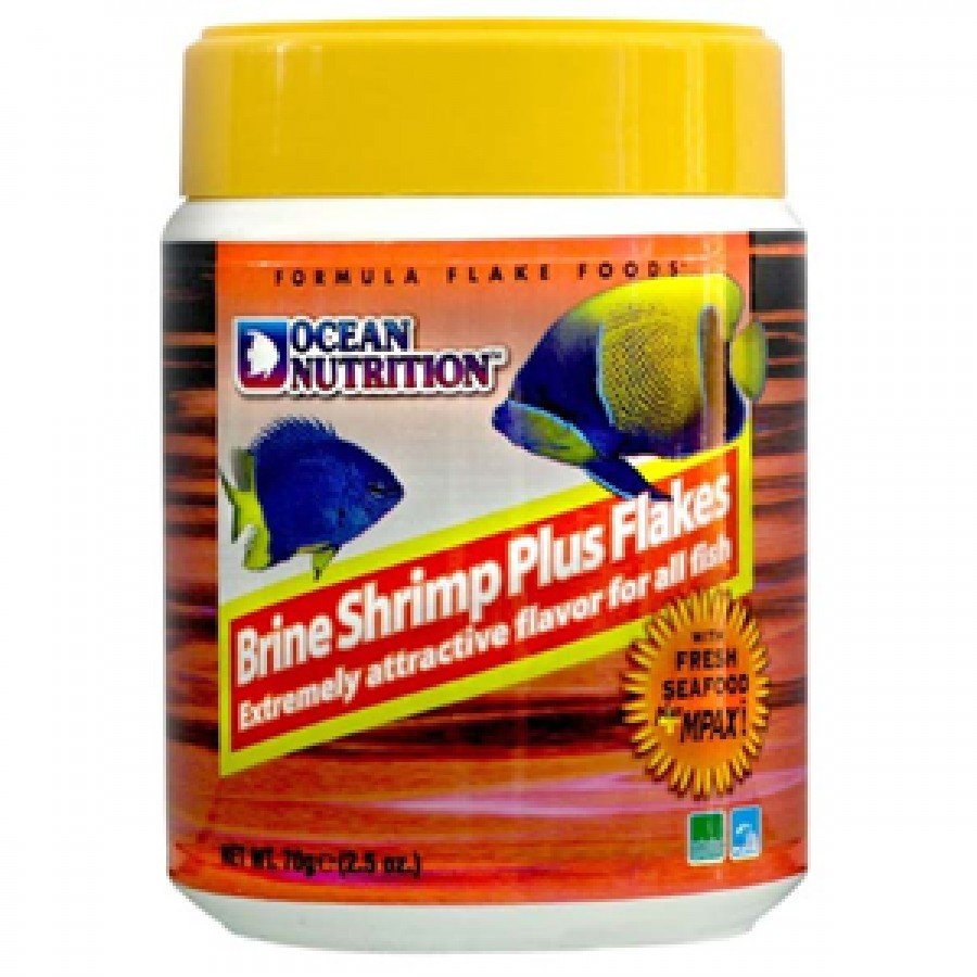 OCEAN NUTRITION - Brine Shrimp Plus Flake Foods 71g