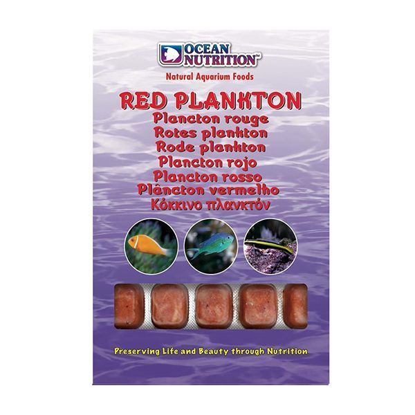 OCEAN NUTRITION - Red Plankton 20 Adet Dondurulmuş Yem